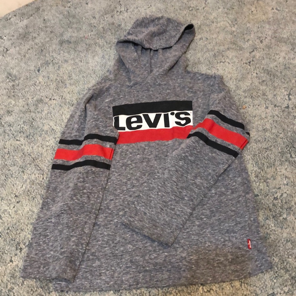 Levi’s hooded long sleeve shirt